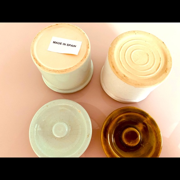 Vintage Ceramic Sugar Holders from Spain - Picture 10 of 12